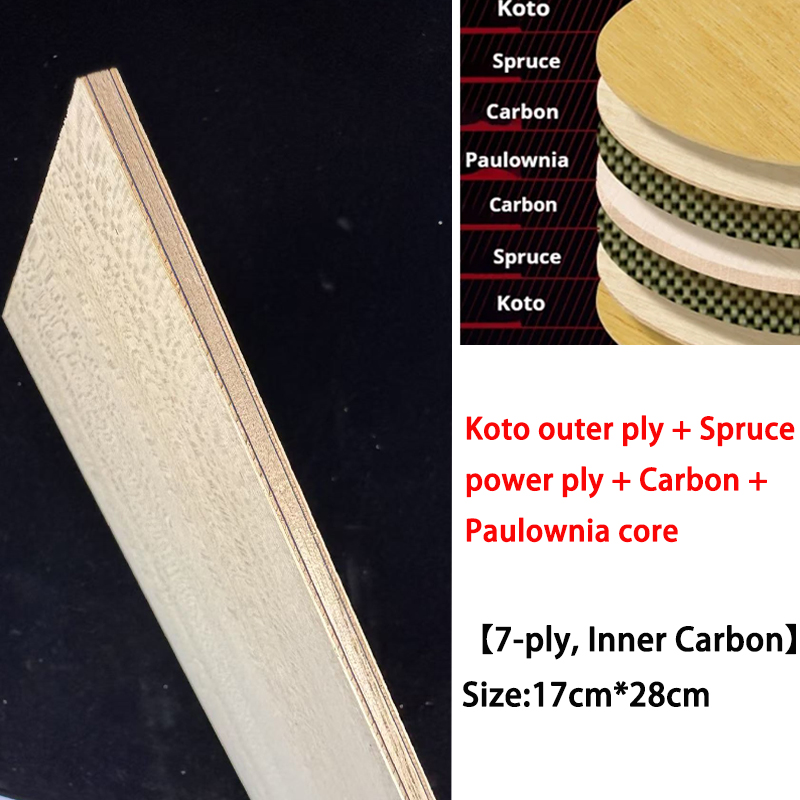 Stiga Carbon Blade - Koto bricolage lame de Tennis de