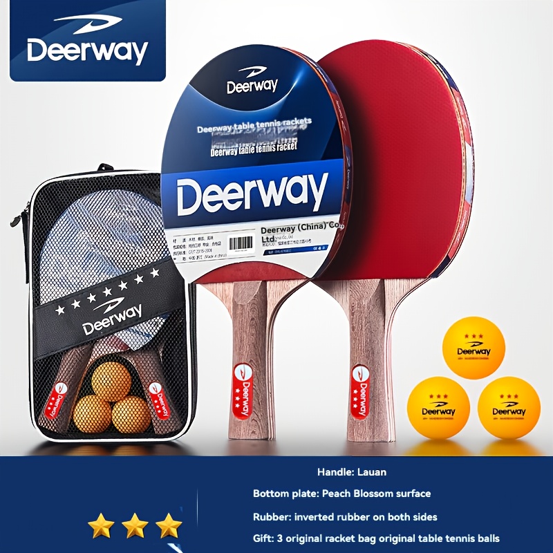 Table Tennis Net Set - Ensemble de raquettes de tennis de