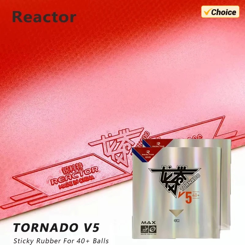 Table Tennis Association - Caoutchouc de tennis de table REACTOR