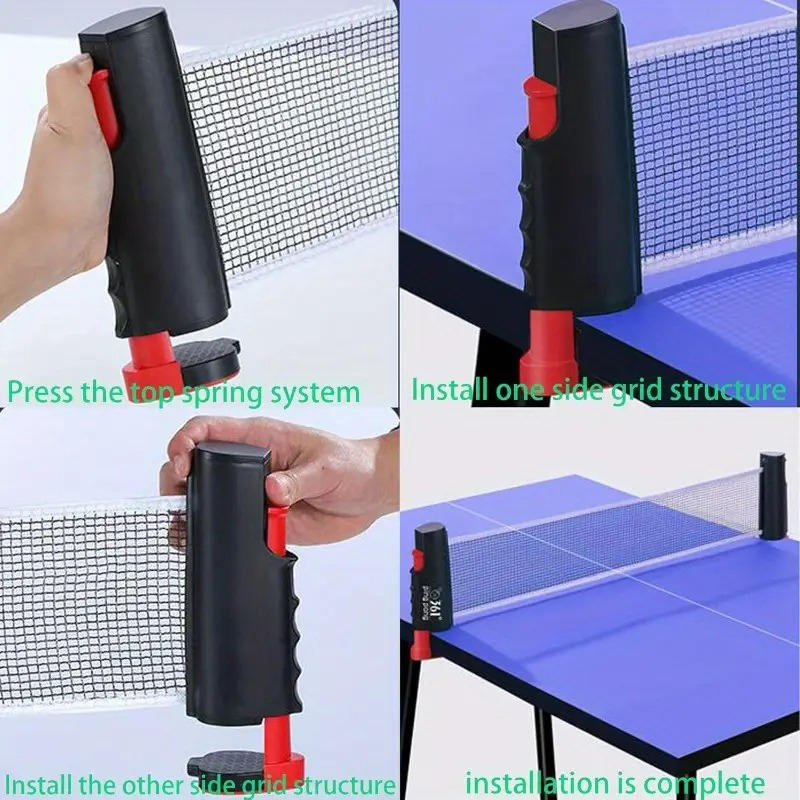 Table Tennis Net Set - Filet de Tennis de Table rétractable