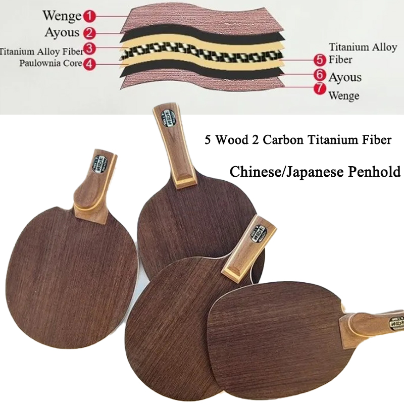 Stiga Carbon Blade - Raquette de tennis de table professionnelle