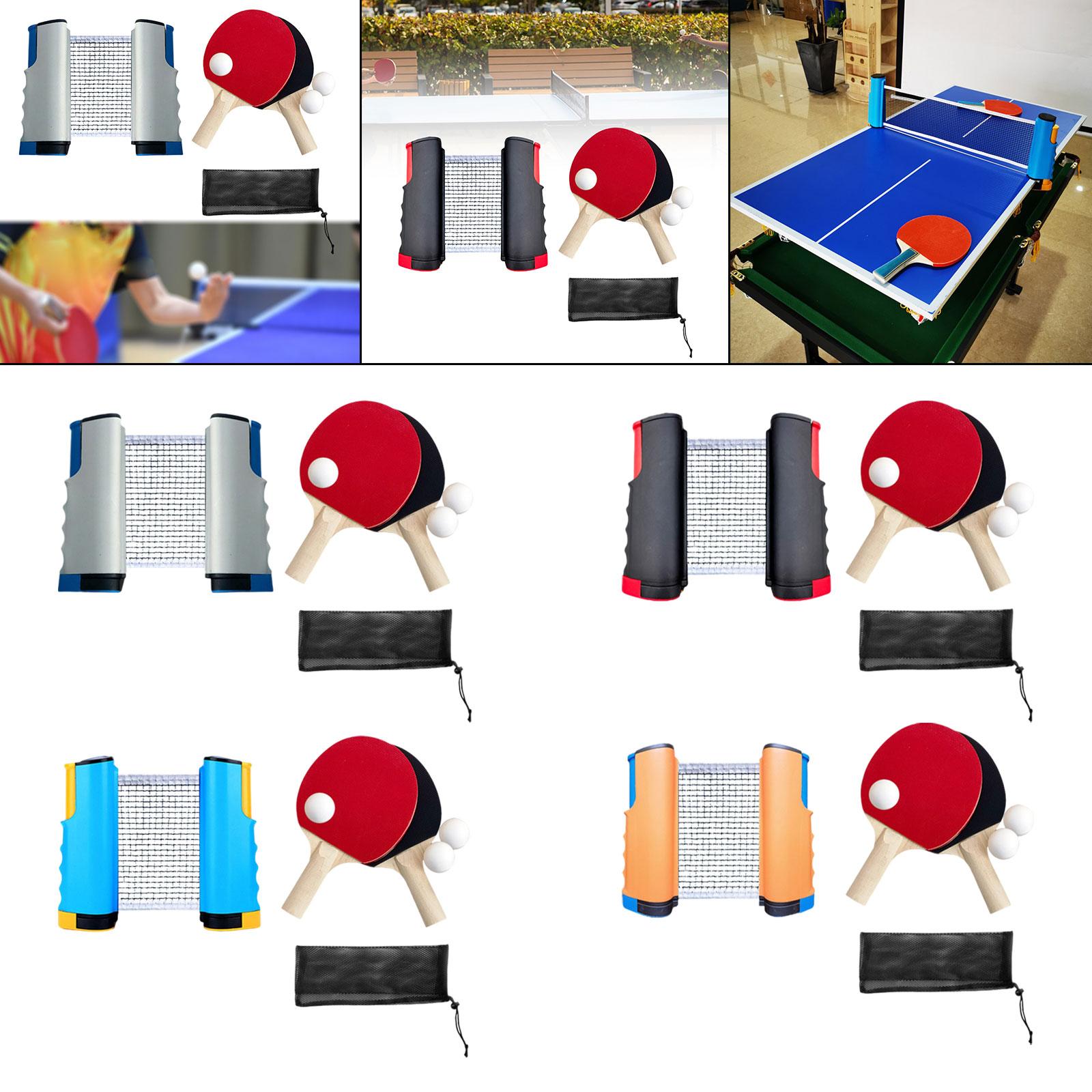 Ensemble de raquettes de ping- - Table Tennis Net Set avis et prix