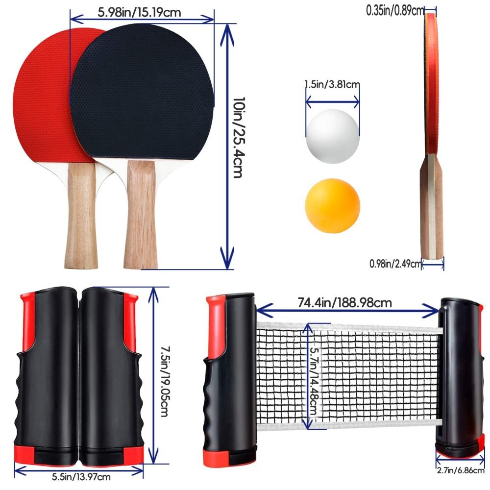 Ensemble de filet de ping-pong - Table Tennis Net Set avis et prix