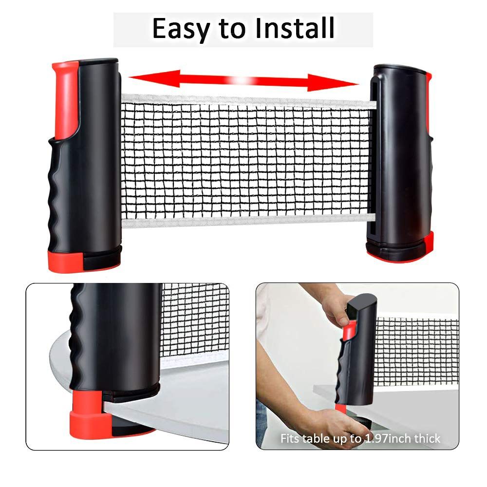 Ensemble de filet de ping-pong - Table Tennis Net Set avis et prix