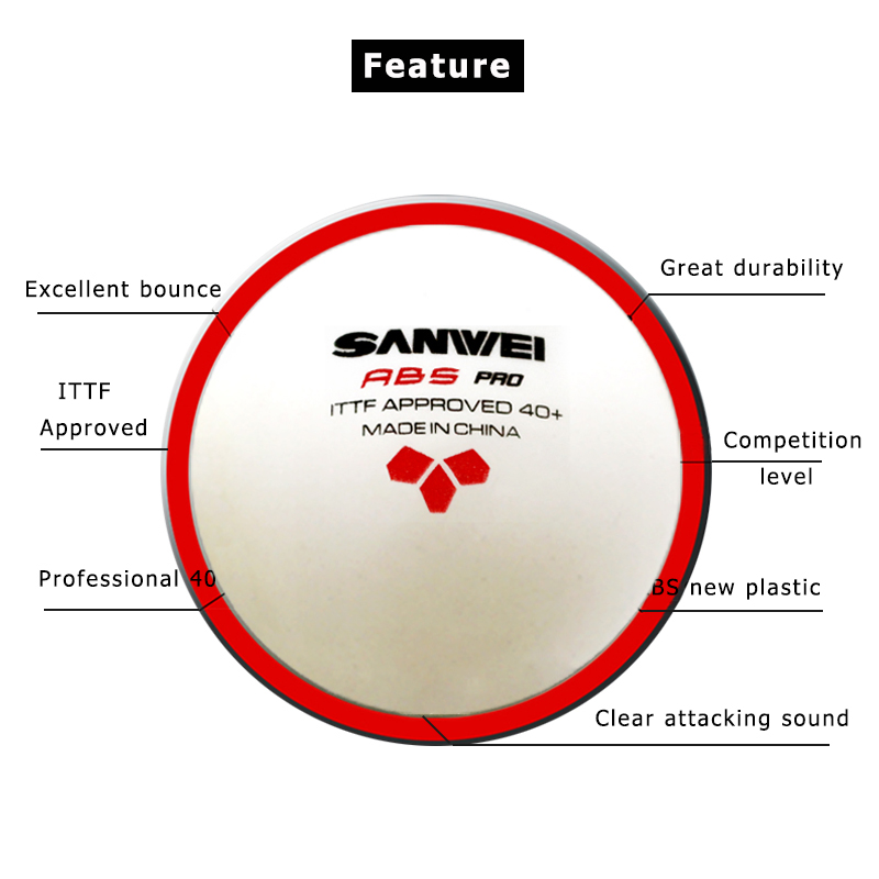 SANWEI ABS PRO 3 étoiles 40 +  - Table Tennis Video Game avis et prix