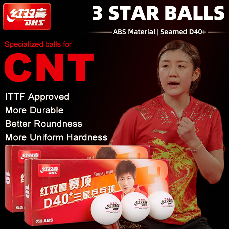 Balles de Ping-Pong DHS D40 +  - Table Tennis Video Game avis et prix