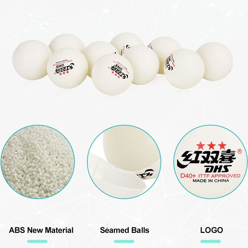 Balles de Ping-Pong DHS D40 +  - Table Tennis Video Game avis et prix
